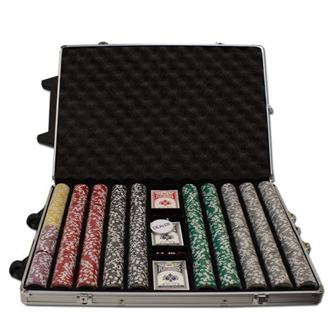 1000 poker chip case